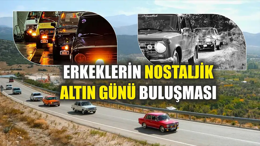 Erkeklerin nostaljik altın günü buluşması