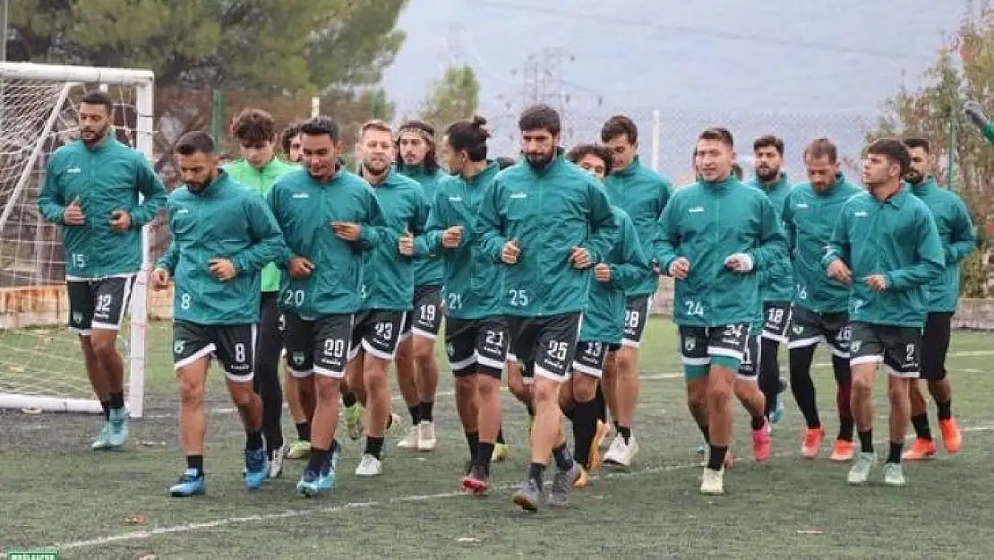 ERMAŞ MUĞLASPOR DAVUTLARSPOR MAÇINA HAZIRLANIYOR