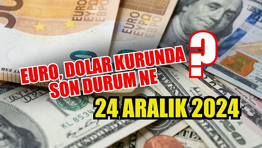 Euro, Dolar kurunda son durum ne  24 Aralık 2024