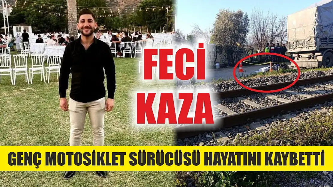 Feci kaza! Genç motosiklet sürücüsü hayatını kaybetti