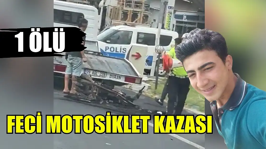 Feci motosiklet kazası: 1 ölü