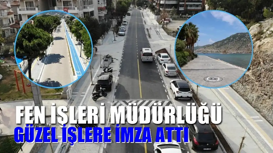 Fen İşleri Müdürlüğü güzel işlere imza attı