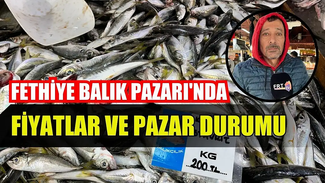 Fethiye Balık Pazarı'nda Fiyatlar ve Pazar Durumu