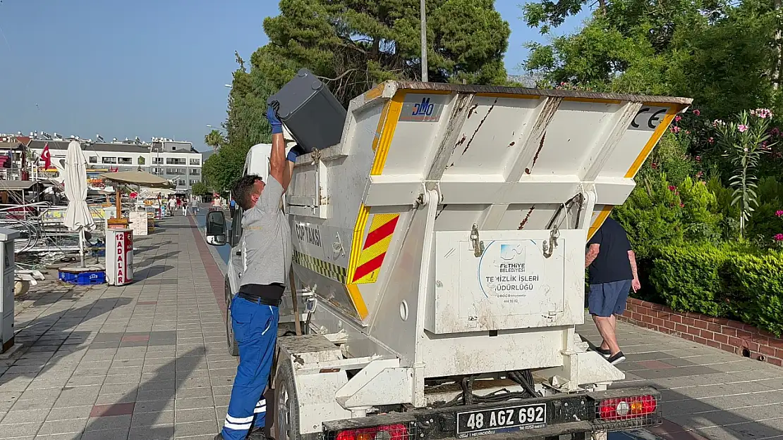 Fethiye Belediyesi'nden Çöp Taksi Hizmeti