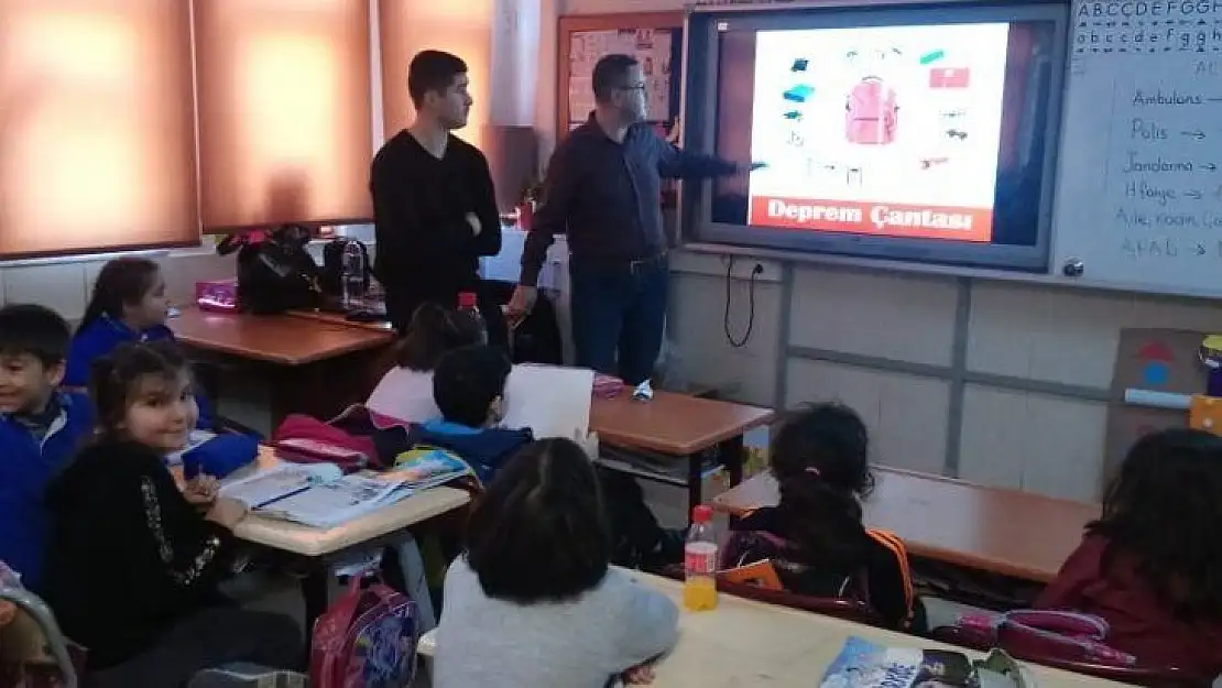 Fethiye Belediyesi'nden Öğrencilere Deprem Semineri