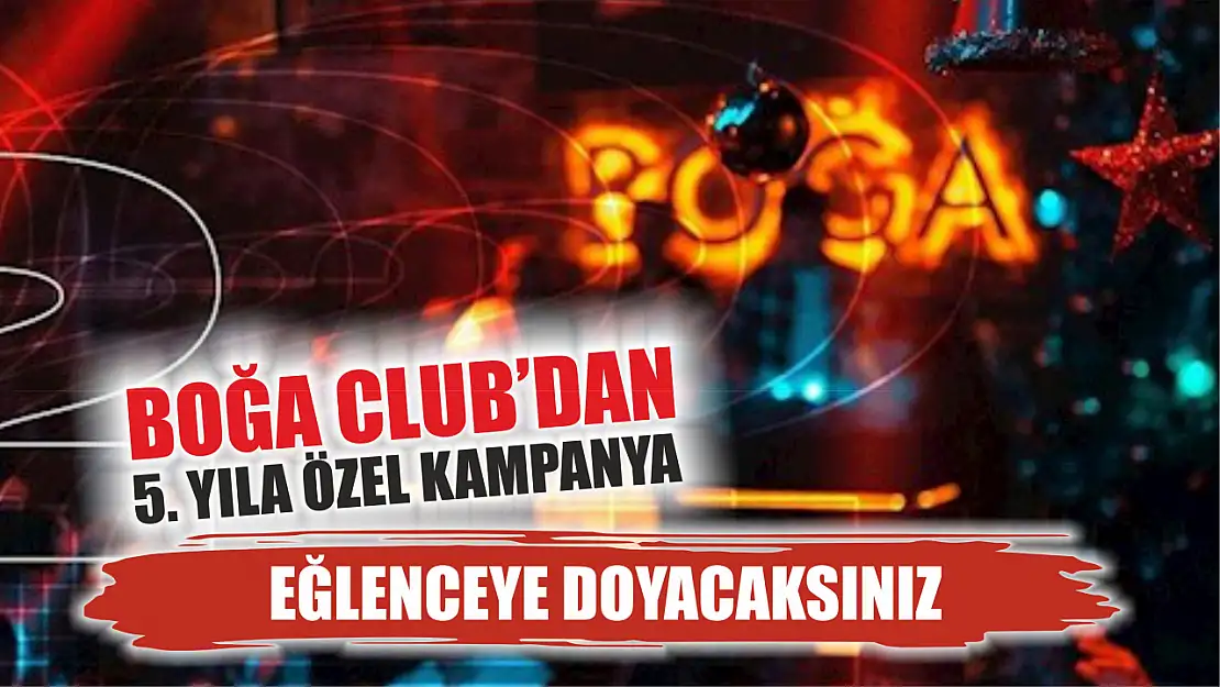 Fethiye Boğa Club'dan 5. Yıla Özel Kampanya: Eğlenceye Doyacaksınız