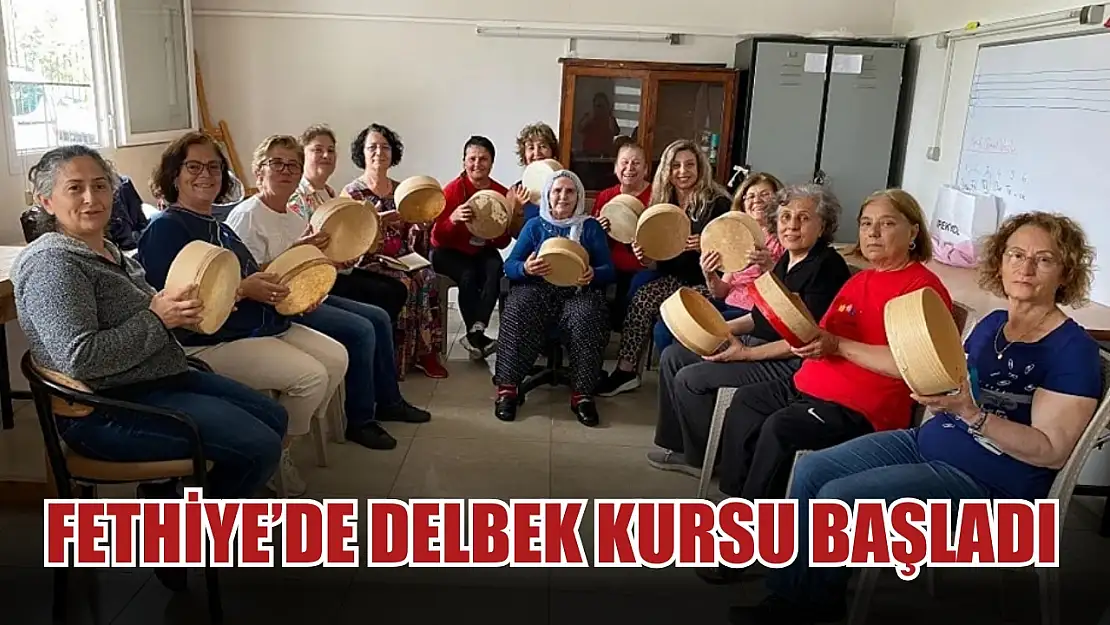 Fethiye'de delbek kursu başladı