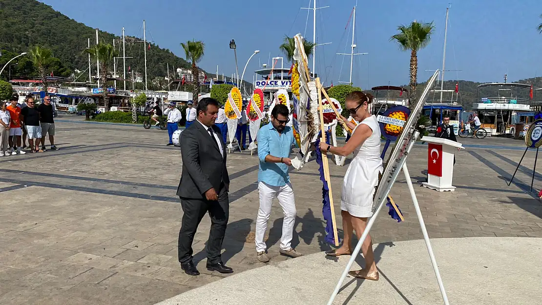 Fethiye'de Denizcilik ve Kabotaj Bayramı Törenle Kutlandı 