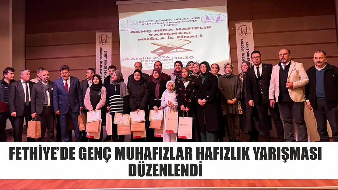 Fethiye'de Genç Muhafızlar Hafızlık Yarışması Düzenlendi