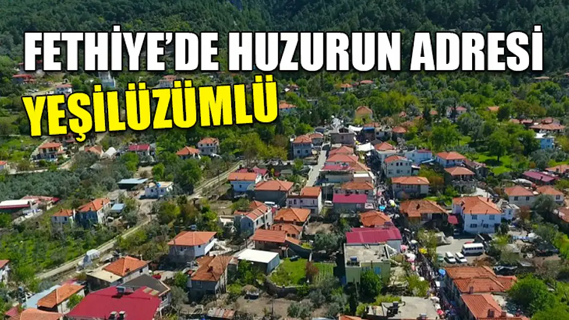 Fethiye'de Huzurun Adresi Yeşilüzümlü