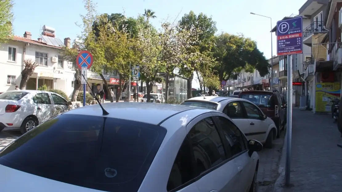 Fethiye'de parkomat geri geldi 