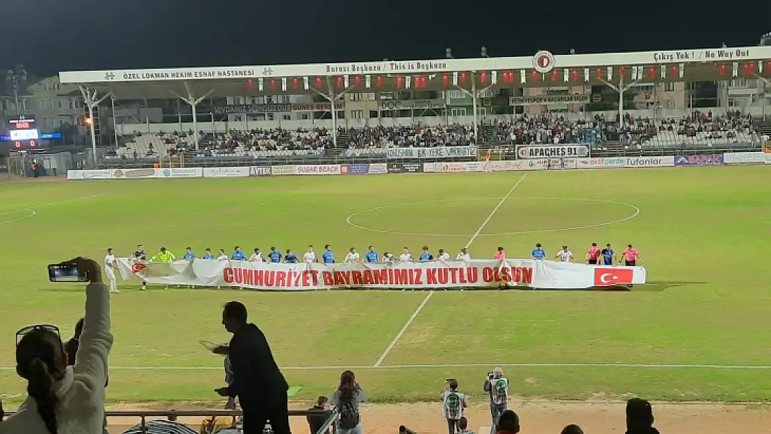 FETHİYE'DE PUANLAR PAYLAŞILDI 1-1