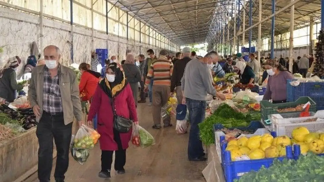 Fethiye'de Sebze Ve Meyve Fiyatları Yükselişte