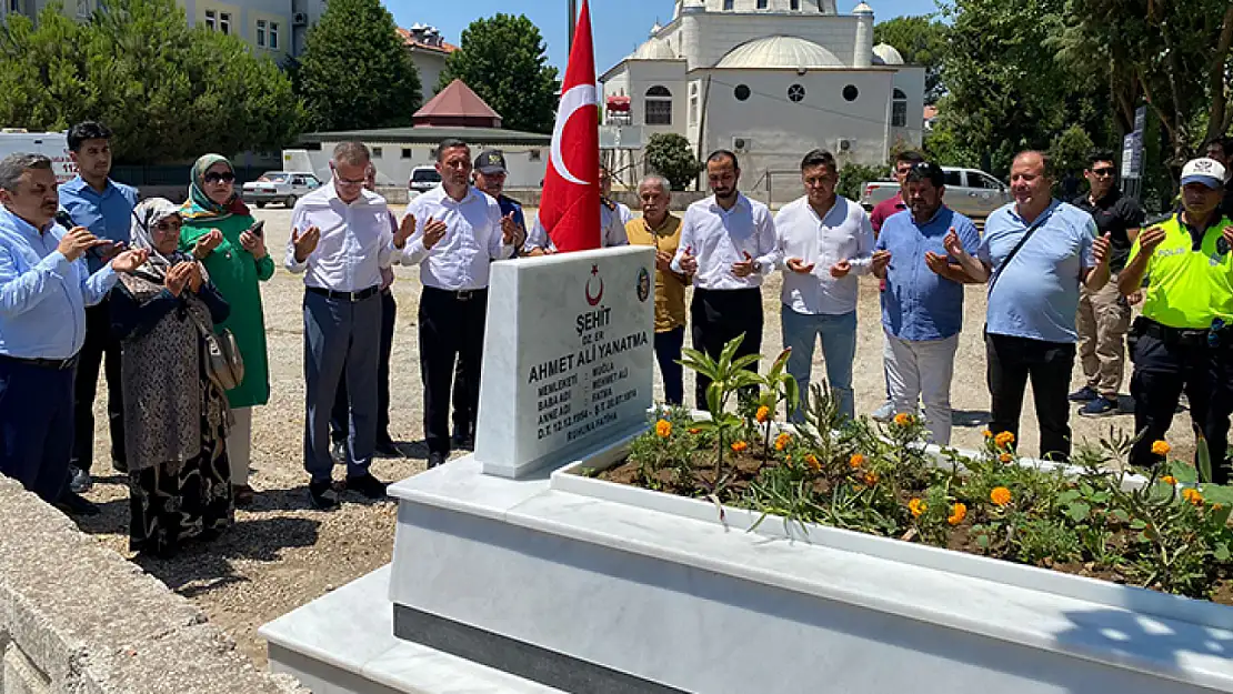 Fethiye'de Şehitlik Ziyareti Gerçekleştirildi