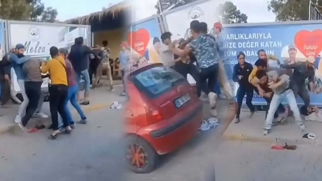 Fethiye'de Suriyeli Kavgası