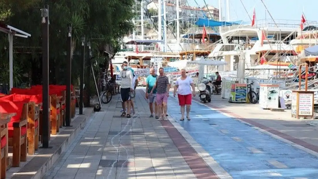 Fethiye'de tekne turlarına talep azaldı