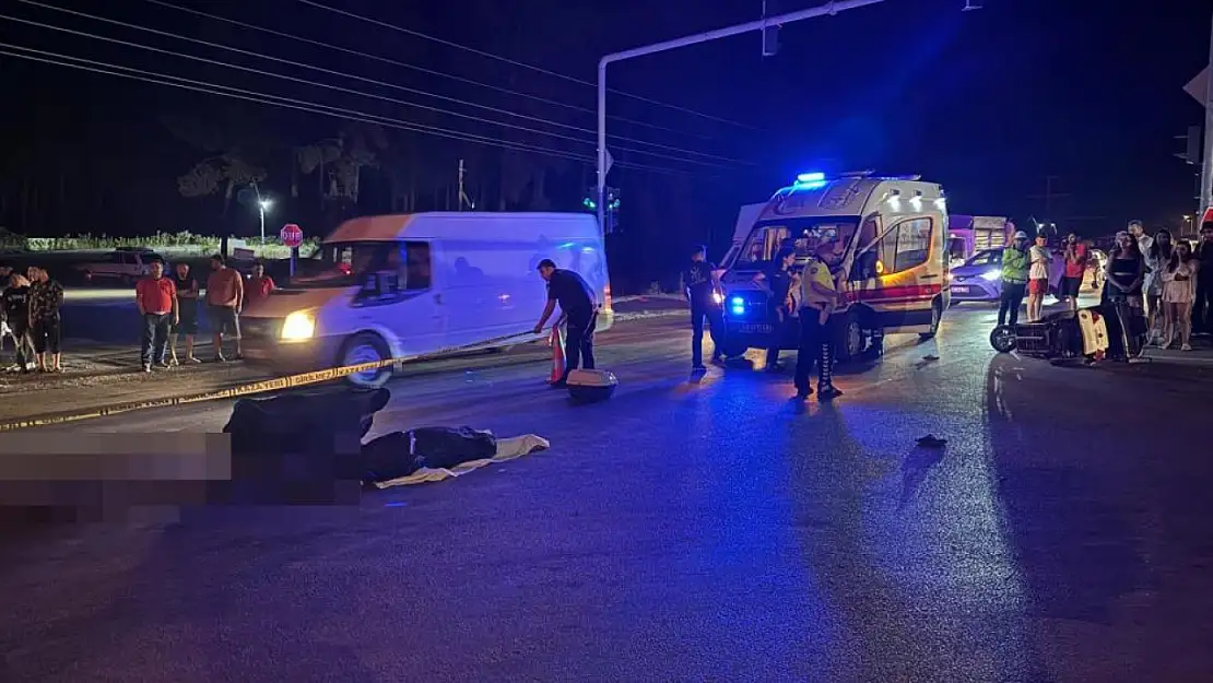 Fethiye'de tırla çarpışan motosiklet sürücüsü hayatını kaybetti