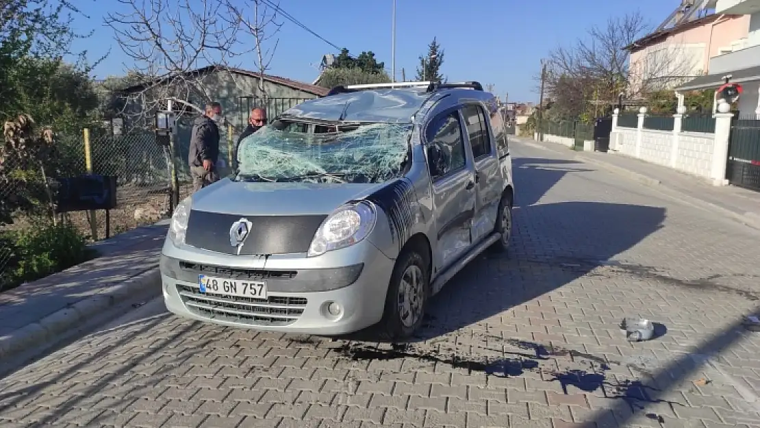 Fethiye'de trafik kazası, 1 yaralı