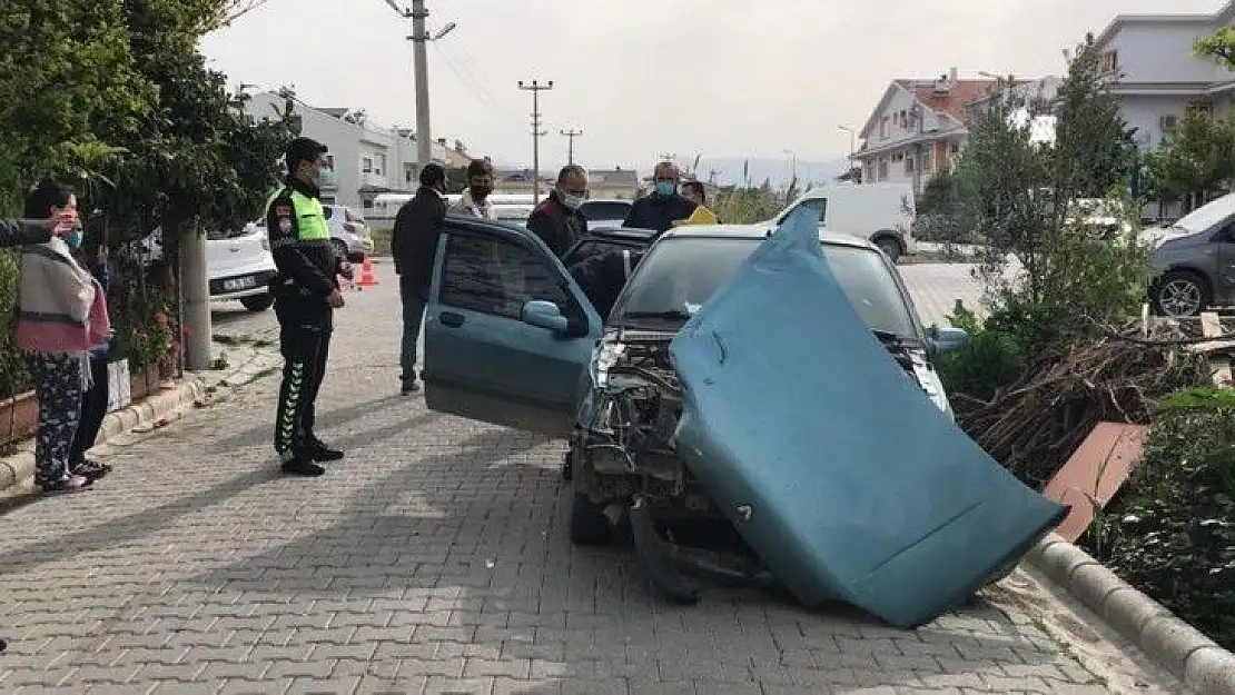 Fethiye'de trafik kazası: 2 yaralı