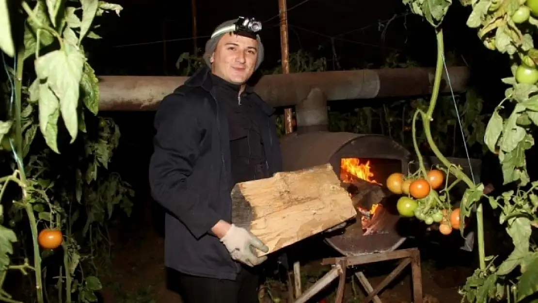 Fethiye'de üreticiler zirai don nöbeti bekledi