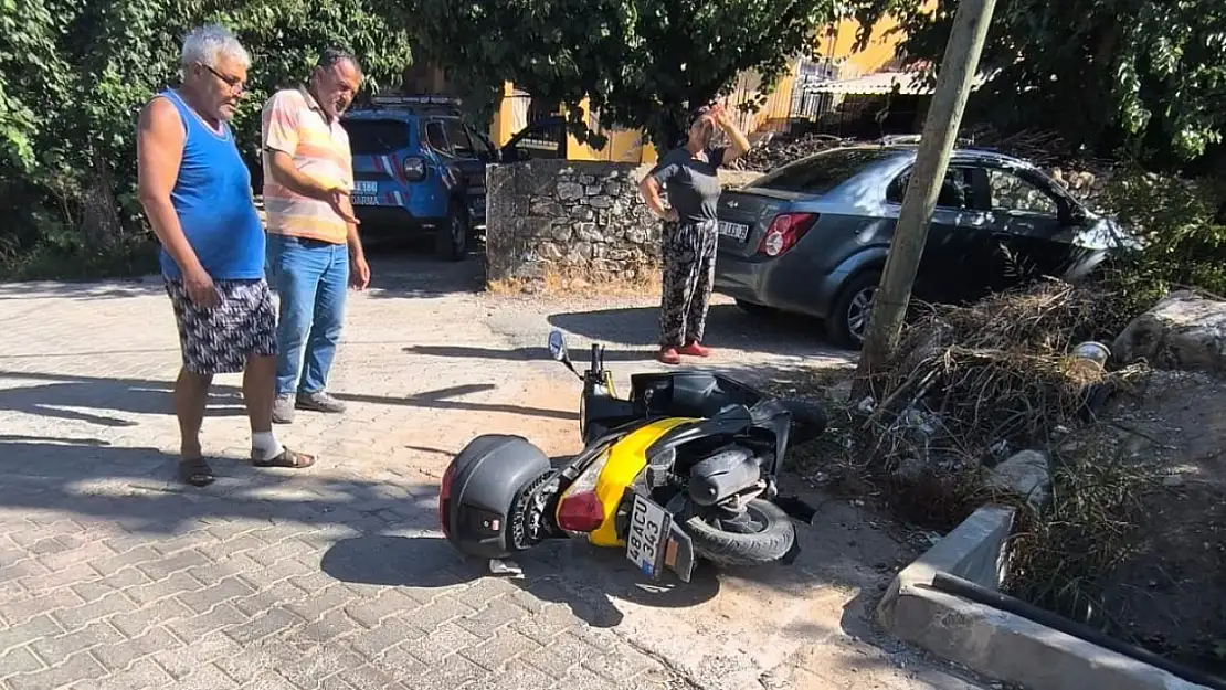 Fethiye Esenköy'de Motosiklet Kazası: 2 Yaralı