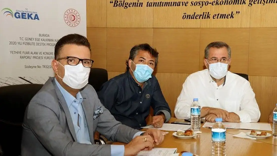 'Fethiye Fuar Alanı ve Kongre Merkezi Fizibilite Raporu' Toplantısı Gerçekleştirildi