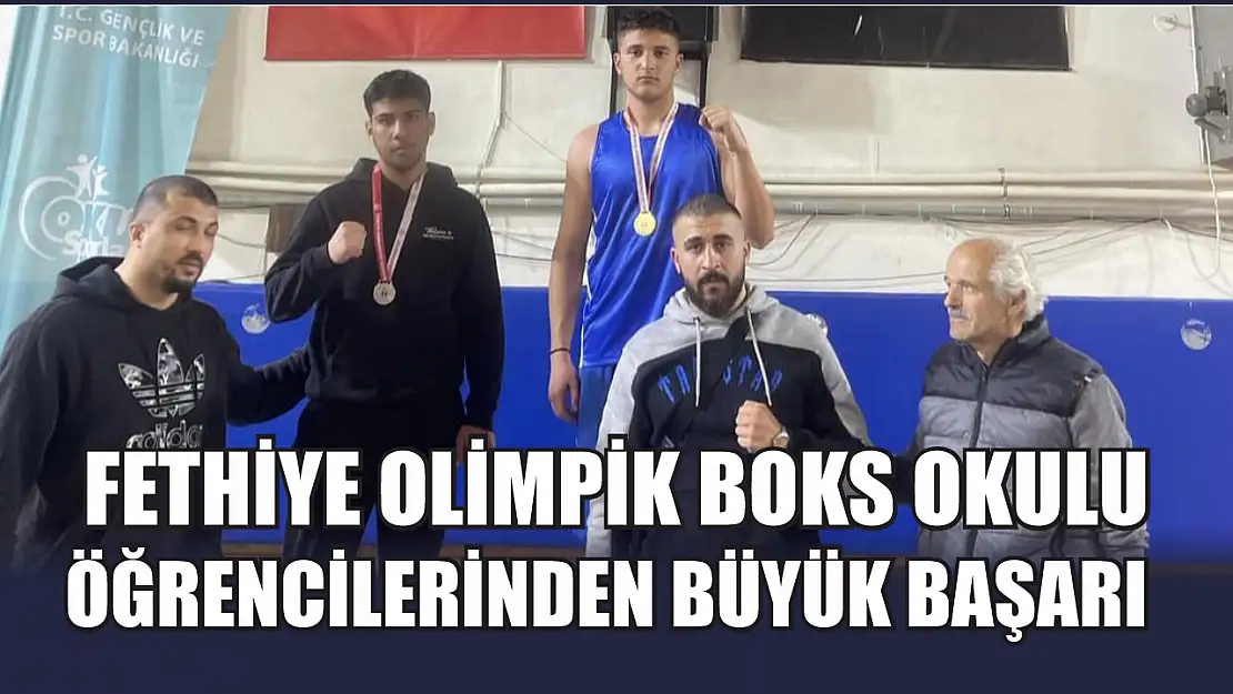 Fethiye Olimpik Boks Okulu öğrencilerinden büyük başarı