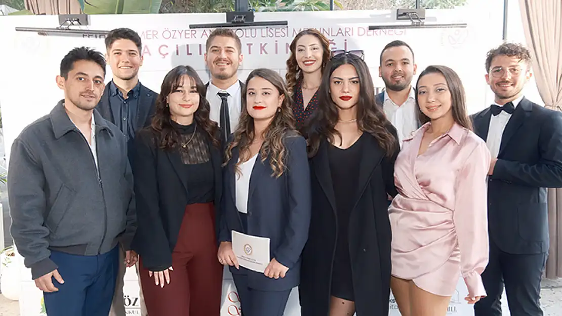 Fethiye Ömer Özyer Anadolu Lisesi Mezunlar Derneği Açılışını Yaptı