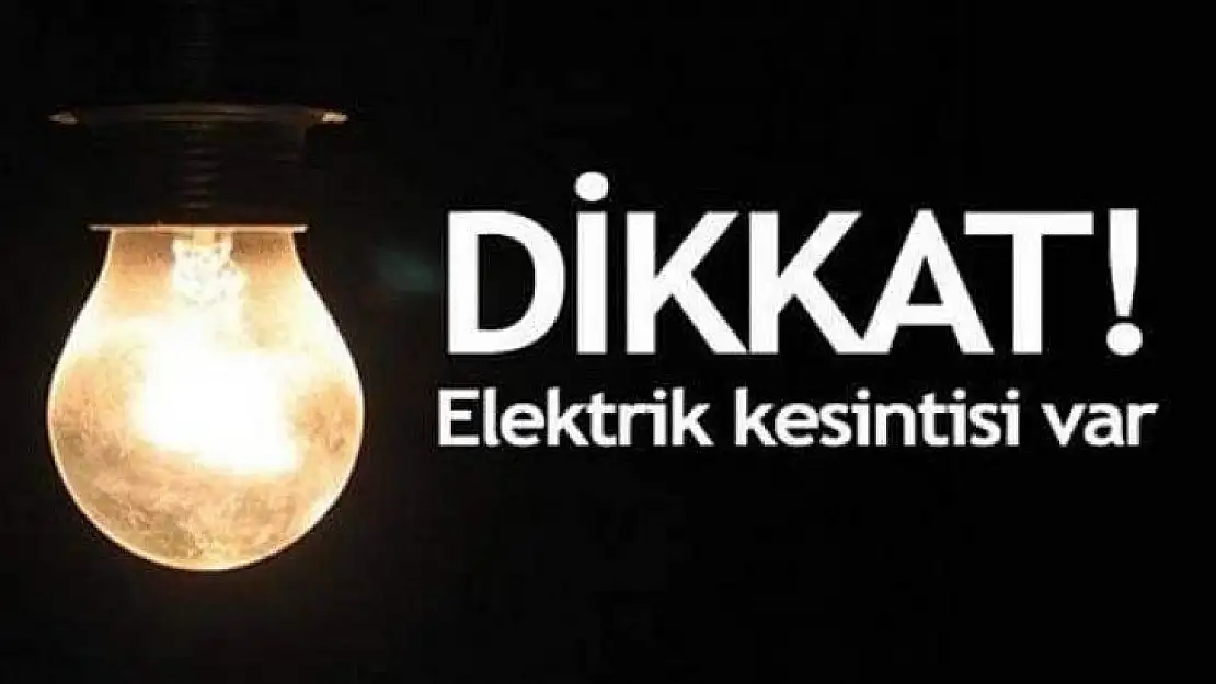 Fethiye, Seydikemer ve Dalamanda Elektrik Kesintisi