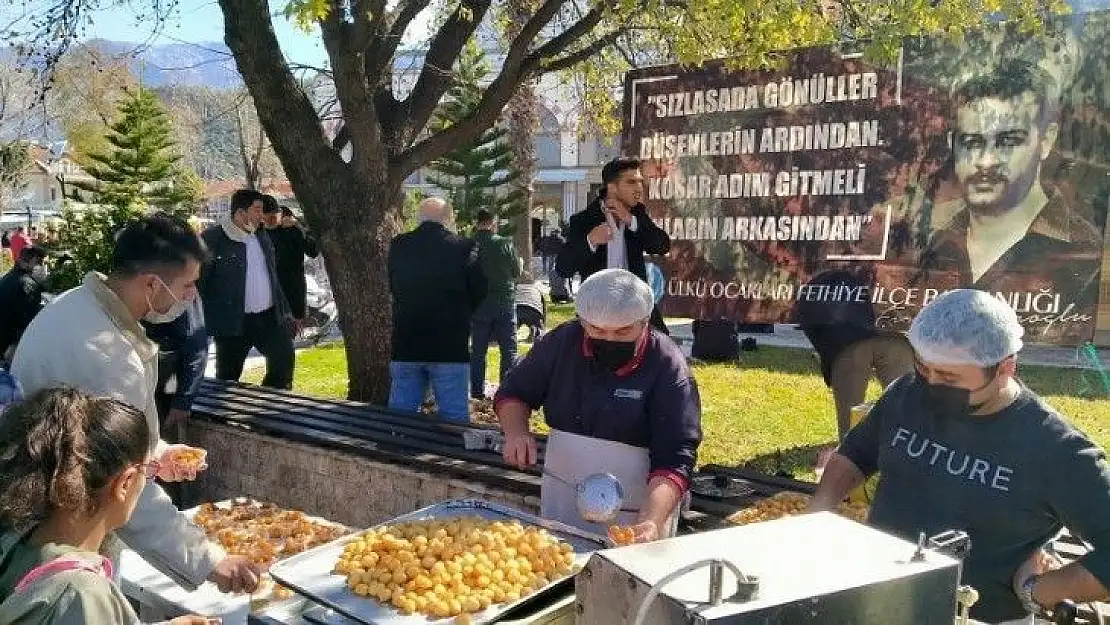 Fethiye Ülkü Ocakları'ndan lokma hayrı