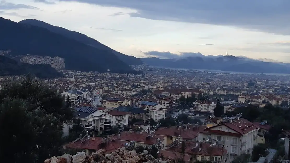 Fethiye yeni haftaya yağışla başlayacak