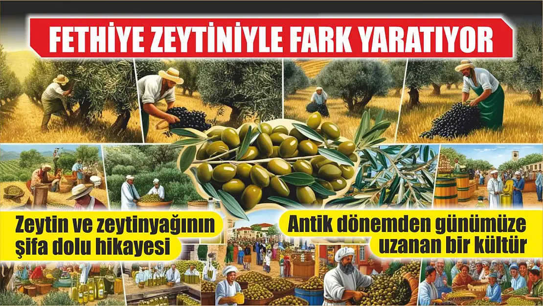 Fethiye Zeytiniyle Fark Yaratıyor