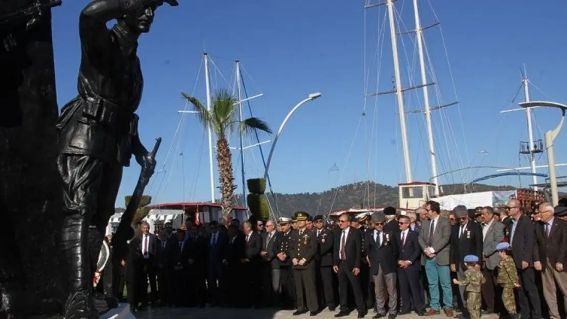 Fethiye'de 18 Mart törenlerine korona virüs engeli