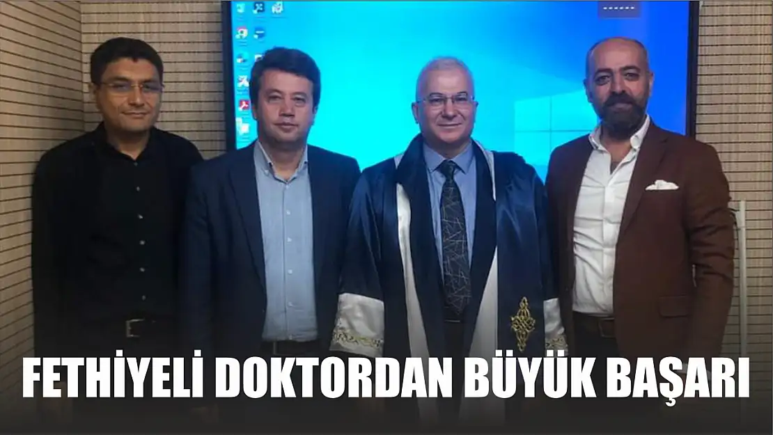 Fethiyeli Doktordan Büyük Başarı