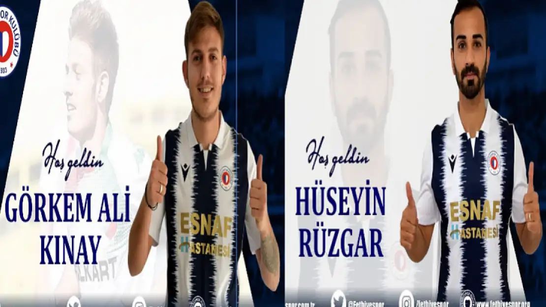 Fethiyespor 2 oyuncuyu renklerine bağladı 