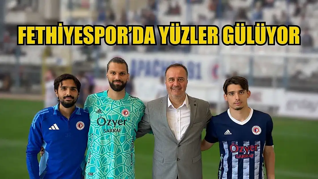 Fethiyespor'da yüzler gülüyor