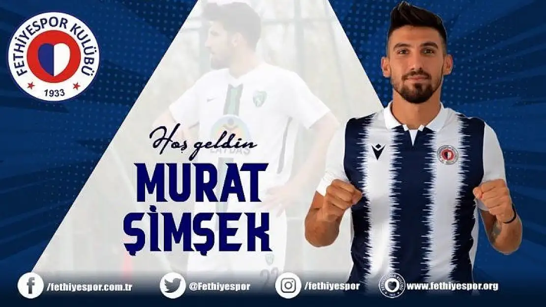 FETHİYESPOR MURAT ŞİMŞEK'İ RENKLERİNE KATTI