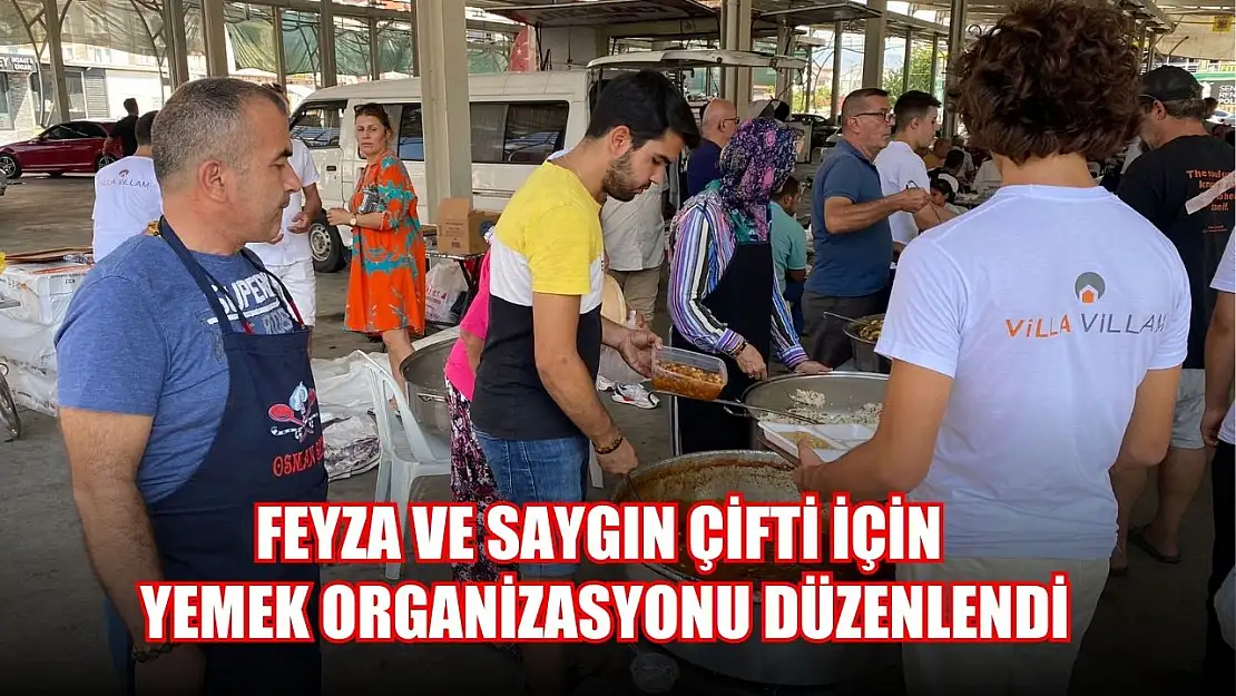 Feyza ve Saygın Çifti İçin Yemek Organizasyonu Düzenlendi