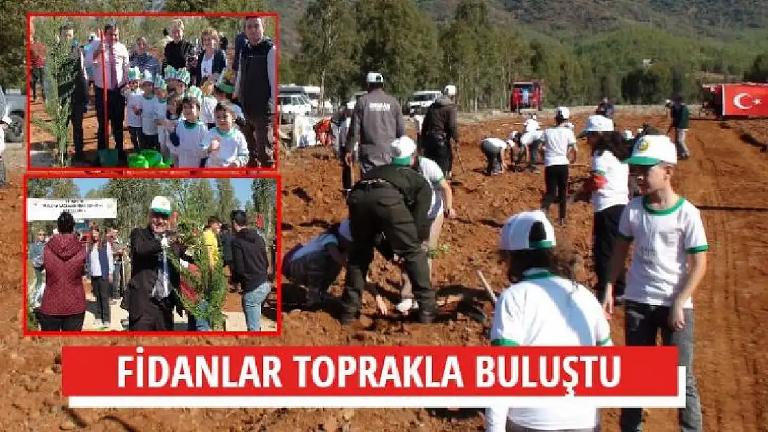 FİDANLAR TOPRAKLA BULUŞTU