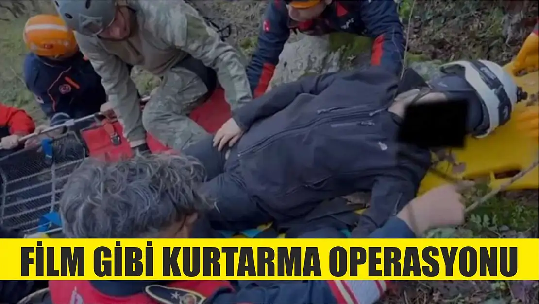 Film gibi kurtarma operasyonu