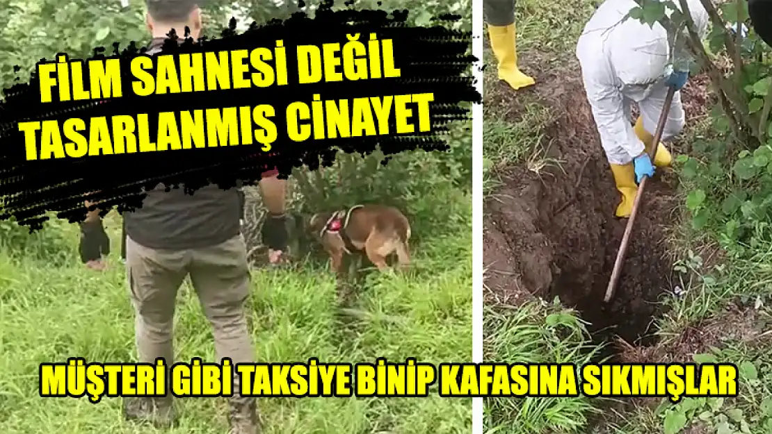 Film Sahnesi Değil Tasarlanmış Cinayet: Müşteri Gibi Taksiye Binip Kafasına Sıkmışlar