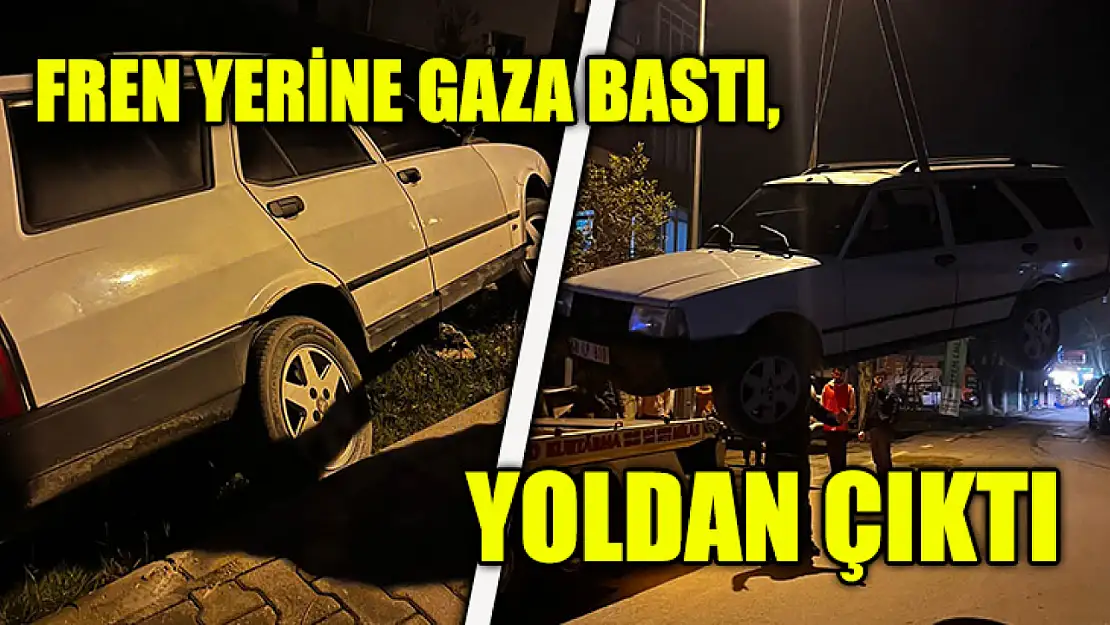 Fren Yerine Gaza Bastı, Yoldan Çıktı