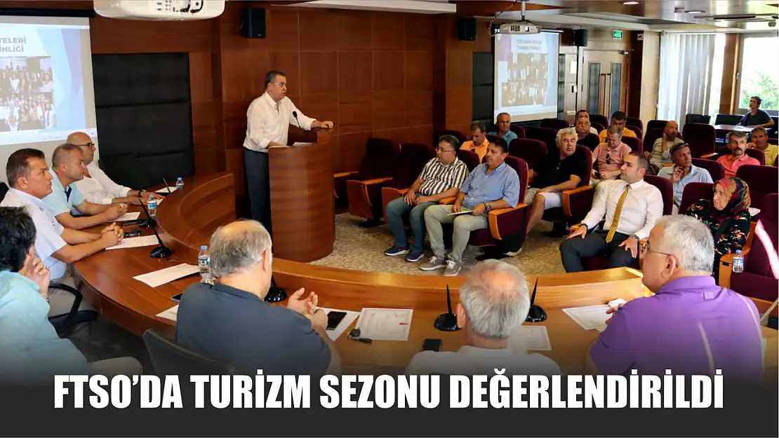 FTSO Meclisi, turizm sezonunu değerlendirdi