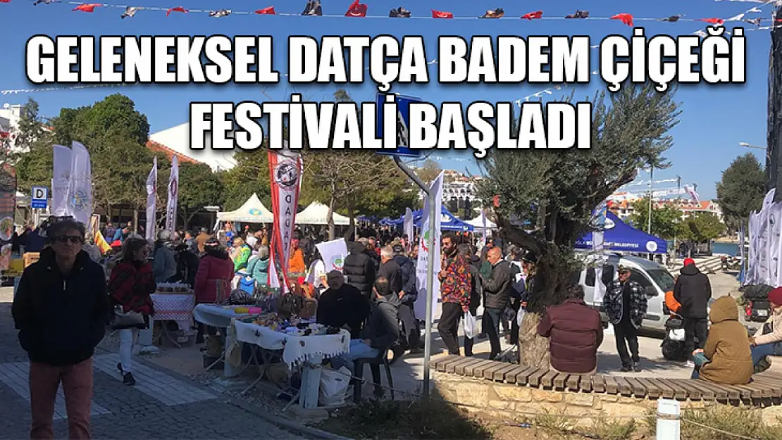 Geleneksel Datça Badem Çiçeği Festivali başladı