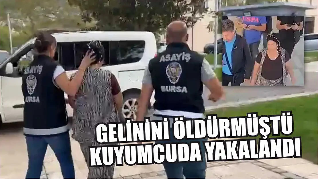 Gelinini öldürmüştü, kuyumcuda yakalandı