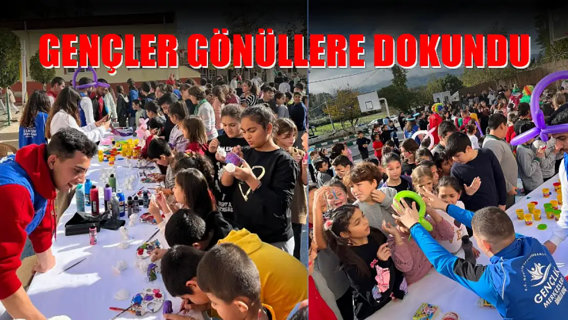 Gençler gönüllere dokundu