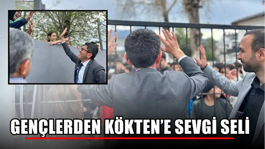 Gençlerden Kökten'e Sevgi Seli