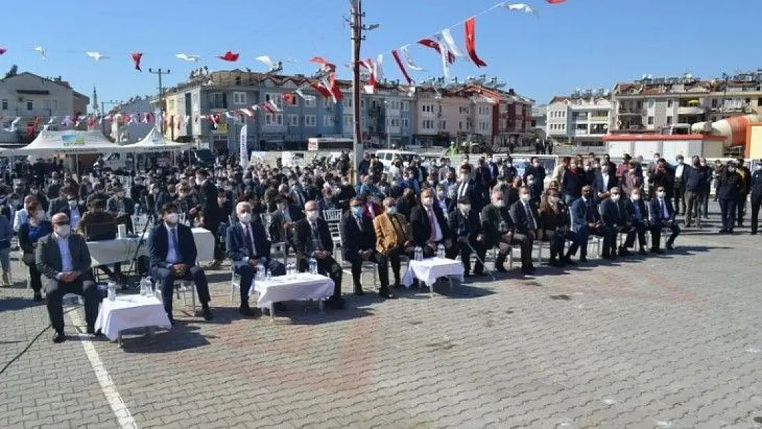 GES projeli kapalı Pazaryeri'nin temel atma töreni gerçekleşti