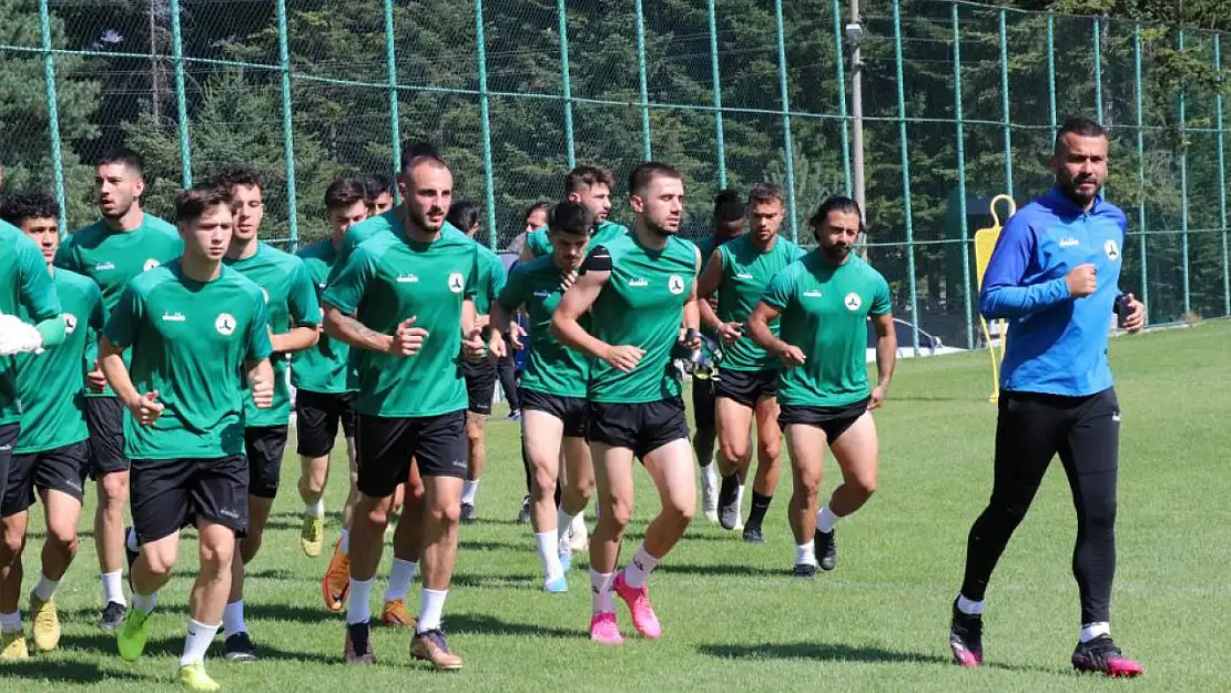 Giresunspor, Bolu'da güç depoluyor