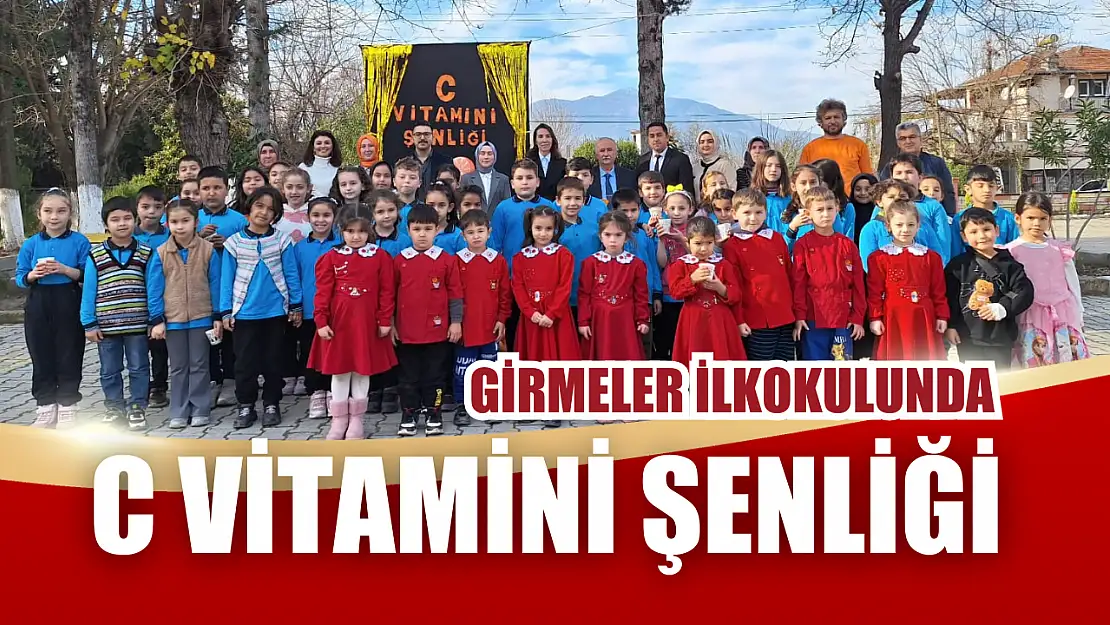 Girmeler İlkokulunda C Vitamini Şenliği